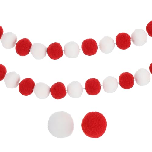13Ft Pom Pom Garland Decorations