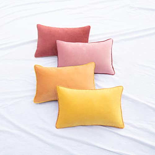 Decorative Throw Pillow Covers Cushion Cases (4 Count)