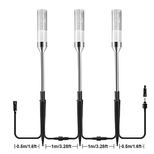 3 Pack Extension Path Lamps Landscape Path Lights (3 Count)