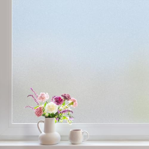 Frosted Glass Window Privacy Film (9.56 Sq Ft)