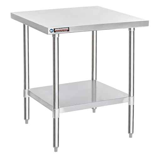 30x30 Stainless Steel Work Table
