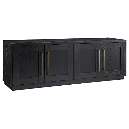Tillman Rectangular TV Stand for TV's up to 80" in Black Grain