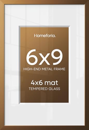 6x9 Bronze Picture Frame