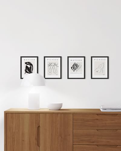 6x8 Black Oak Frame Set of 15