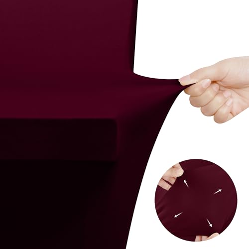 Spandex Table Cloth 2 Pack [6FT (2 Count)