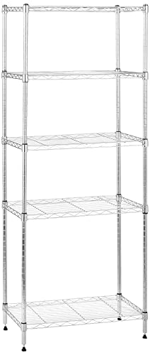 5 Shelf Adjustable Storage Shelving Unit for Garage
