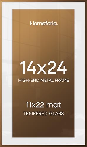 14x24 Bronze Picture Frame