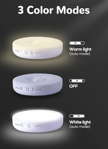 8 Pack Motion Sensor Lights Indoor