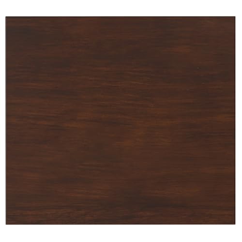 Warm Shaker 20" Wide Solid Wood End Table in Russet Brown