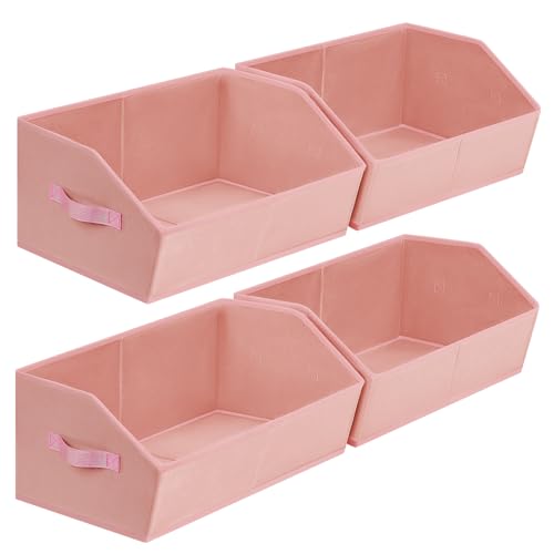 Closet Baskets for Shelves Trapezoid (4 Count)