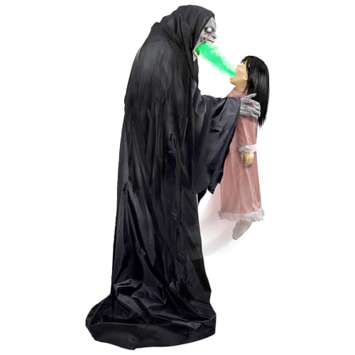Soul Sucker Demon Reaper with Child by Tekky (6.2' Soul Sucking Reaper)