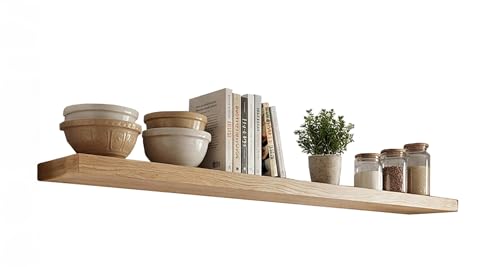 54 inch Wooden Floating Shelves for Wall
