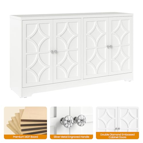112'' Buffet Cabinet with Storage