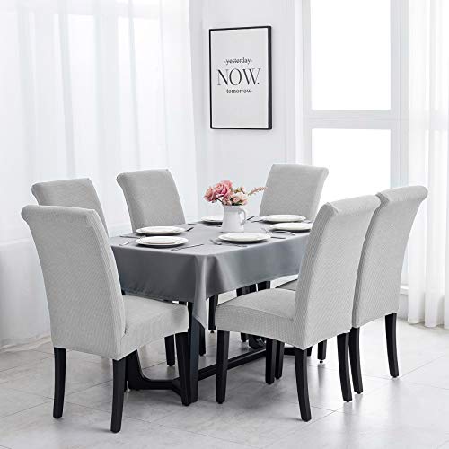 Chair Covers for Dining Room Set of 8 (8 Count)