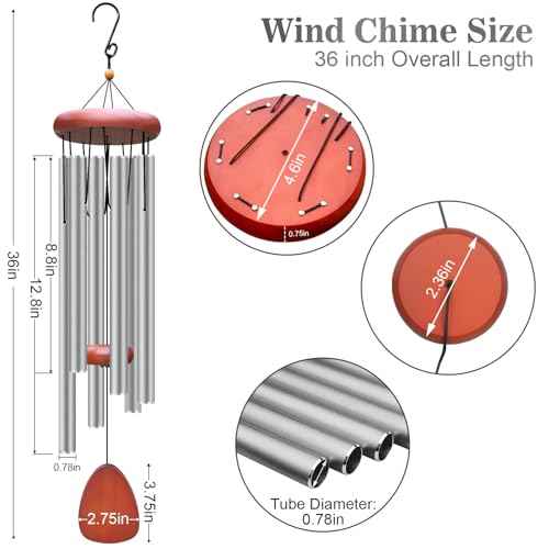 Large Aluminium Wind Chimes