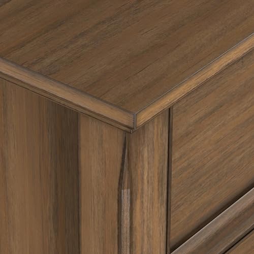 Amherst 24" Bedside Table in Rustic Natural Aged Brown