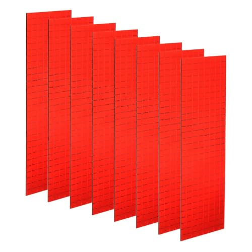 8 Sheet 3840 Pieces Self Adhesive Mirror Mosaic Tiles 5x5mm Small Square Mirror Tiles Sticker Disco Ball Stickers Mini Glass Tiles for DIY Craft Party Home Decoration (3840 Count)