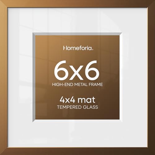 6x6 Bronze Picture Frame