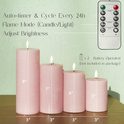 Flameless Candles (4 Count)
