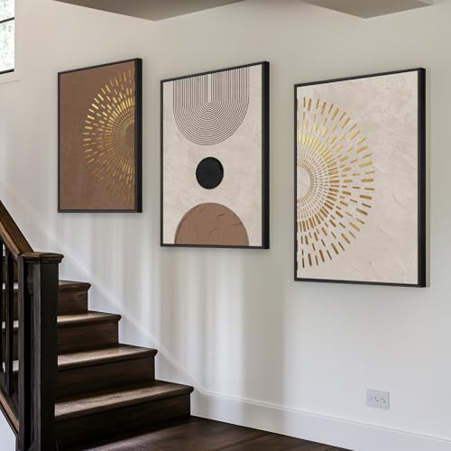 Boho Neutral Abstract Wall Art (3 Count)