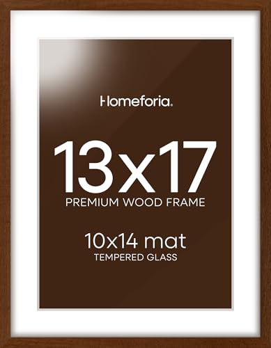 13x17 Brown Oak Picture Frame (2 Count)