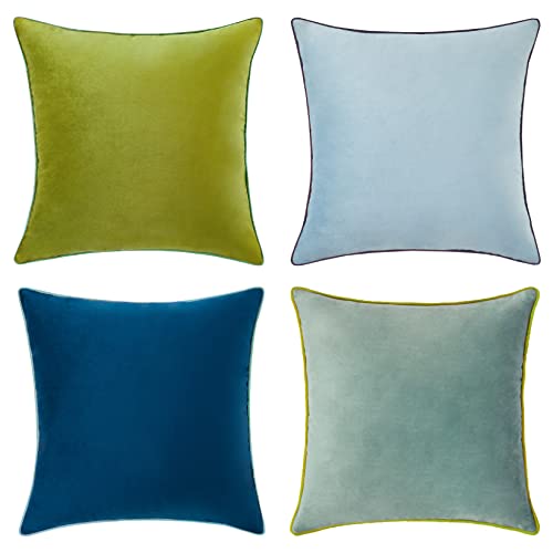 Decorative Throw Pillow Covers Cushion Cases (4 Count)