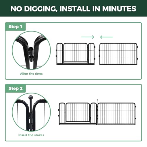 No Dig Garden Fence (5.98 Sq Ft)
