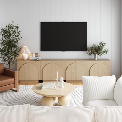 Iris Mid Century Modern Credenza (4 Count)