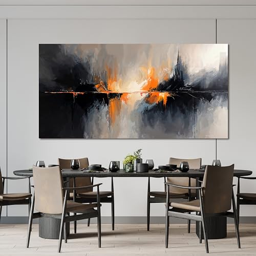 Modern Abstract Wall Art Artwork for Walls Canvas Art Wall Decor 24"x48"
