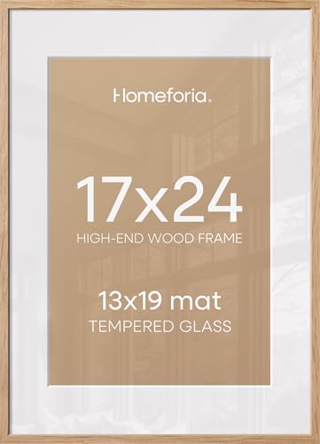 17x24 Natural Oak Picture Frame (2 Count)