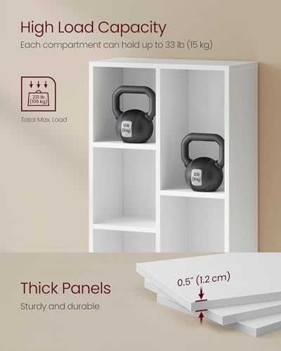 Bookshelf 7 Cubes Storage Organizer