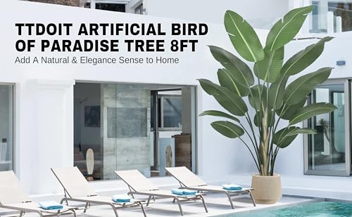 8ft Tall Bird of Paradise Artificial Tree