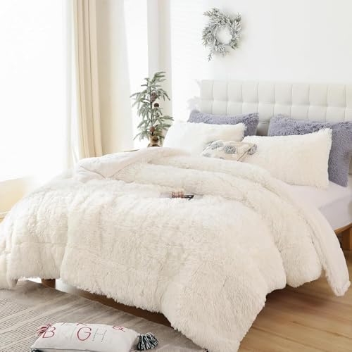 Fluffy Full Size Comforter Set