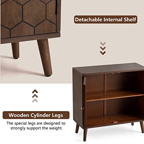 Set of 2 32" Storage Sideboards with Doors (2 Count)