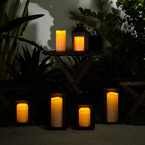4" x 10" Single Waterproof Outdoor Flameless Candles