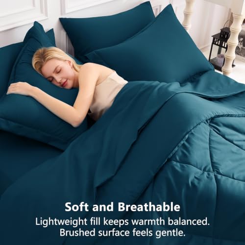 King Size Comforter Set Lyons Blue