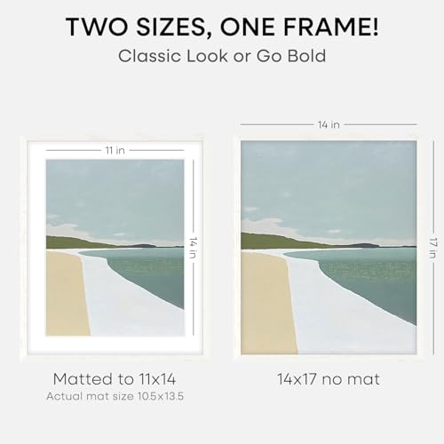 14x17 White Oak Picture Frame