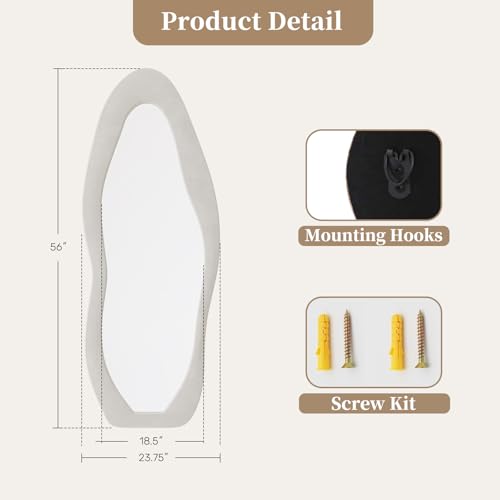 Wall Mirror 56"x24"