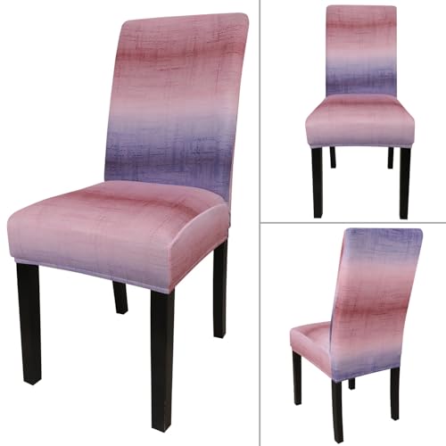 Pattern Chair Covers for Dining Room Set of 6