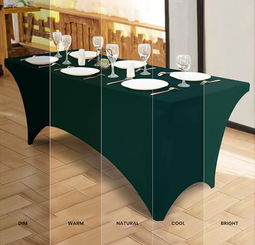Spandex Table Cloth 2 Pack [4FT (2 Count)