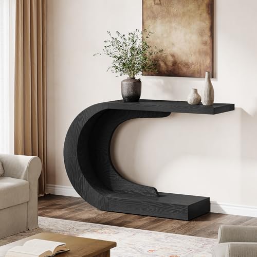 43.3" Mid Century Modern Console Table for Entryway