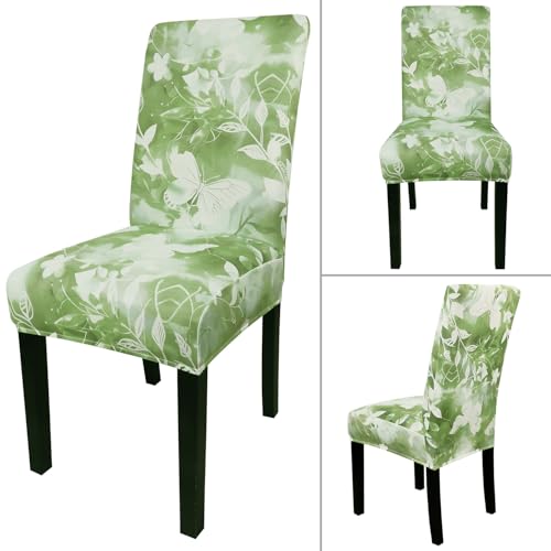 Pattern Chair Covers for Dining Room Set of 6
