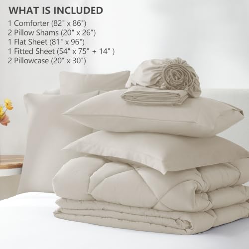 Full Size Comforter Sets Beige