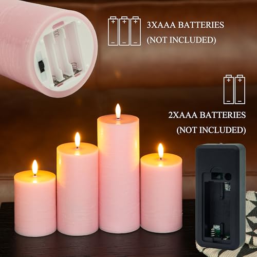 Flameless Candles (4 Count)