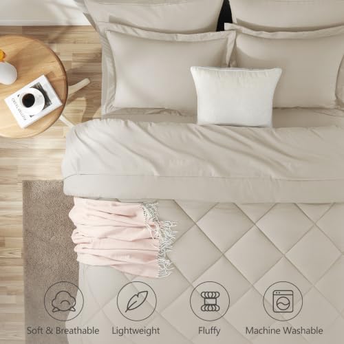 Full Size Comforter Sets Beige