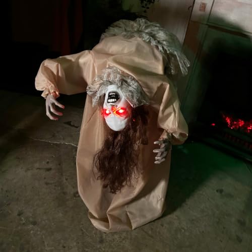 3.4 Ft. Animatronic Possessed Backbend Lady (3.4 ft Possessed Backbend Lady)