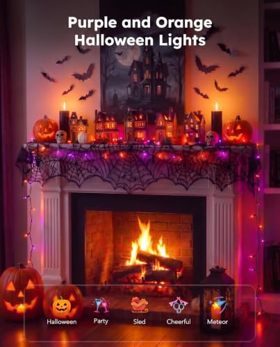 Halloween Lights 20FT 100 Count