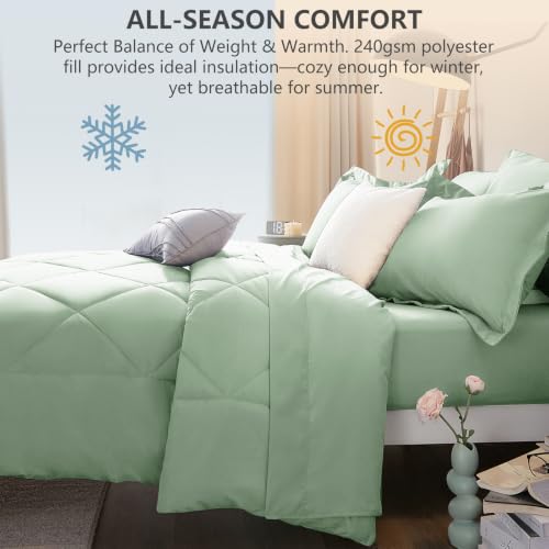 Full Size Comforter Sets Sage Green