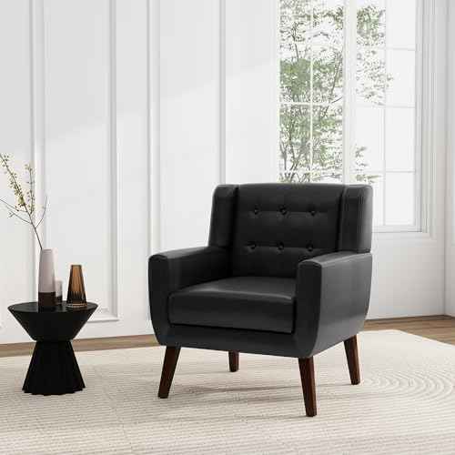 PU Leather Accent Chairs Set of 4 (4 Count)