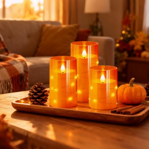 Flameless Candles with Remote Timers